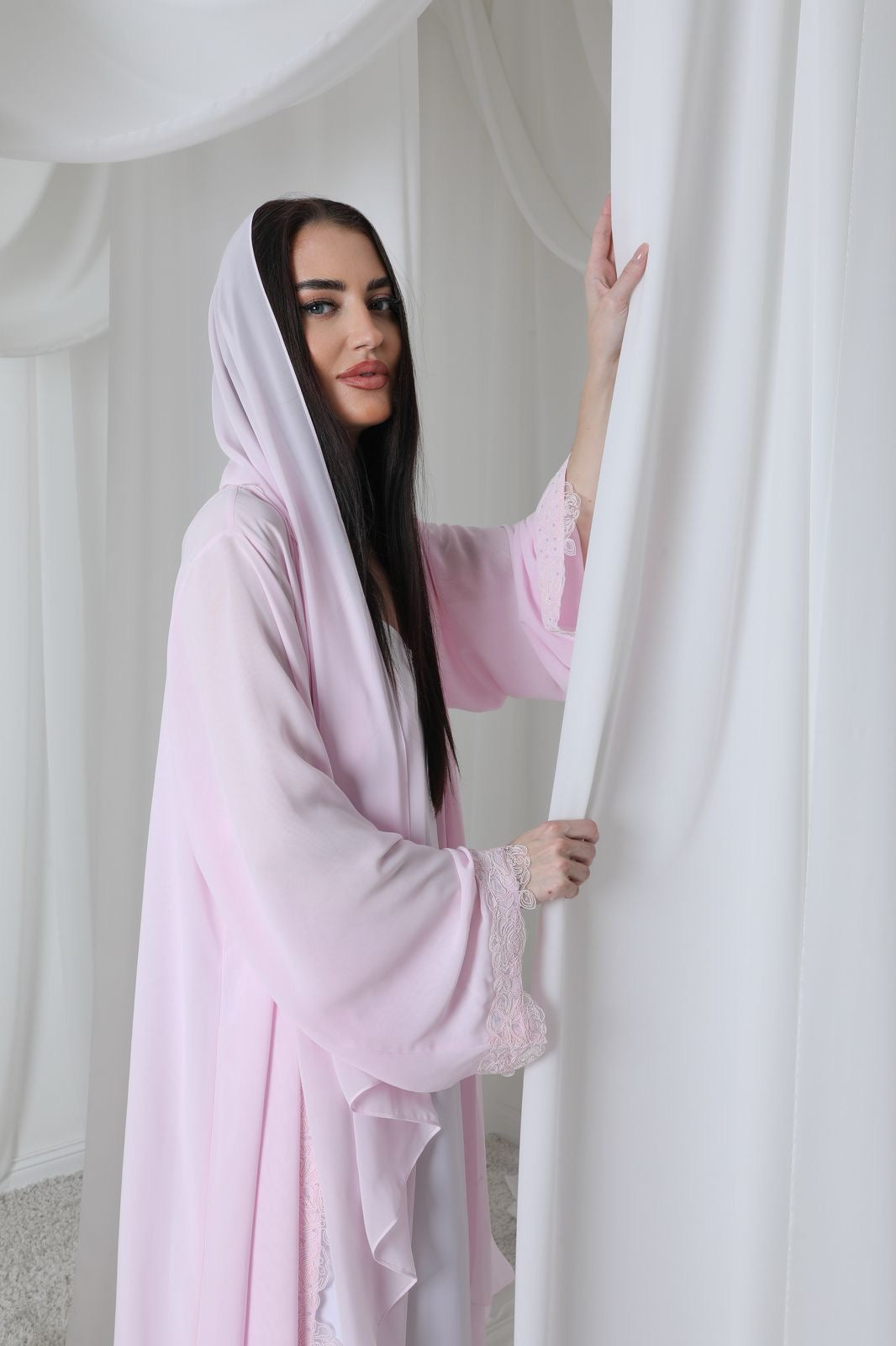 Nour Abaya in Pink