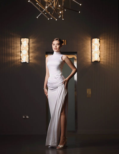Gabriella Dress in White