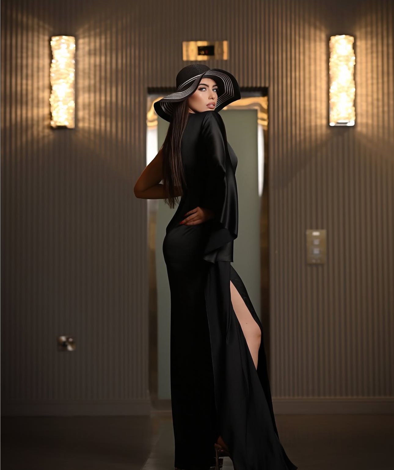 Sophia Dress in Black