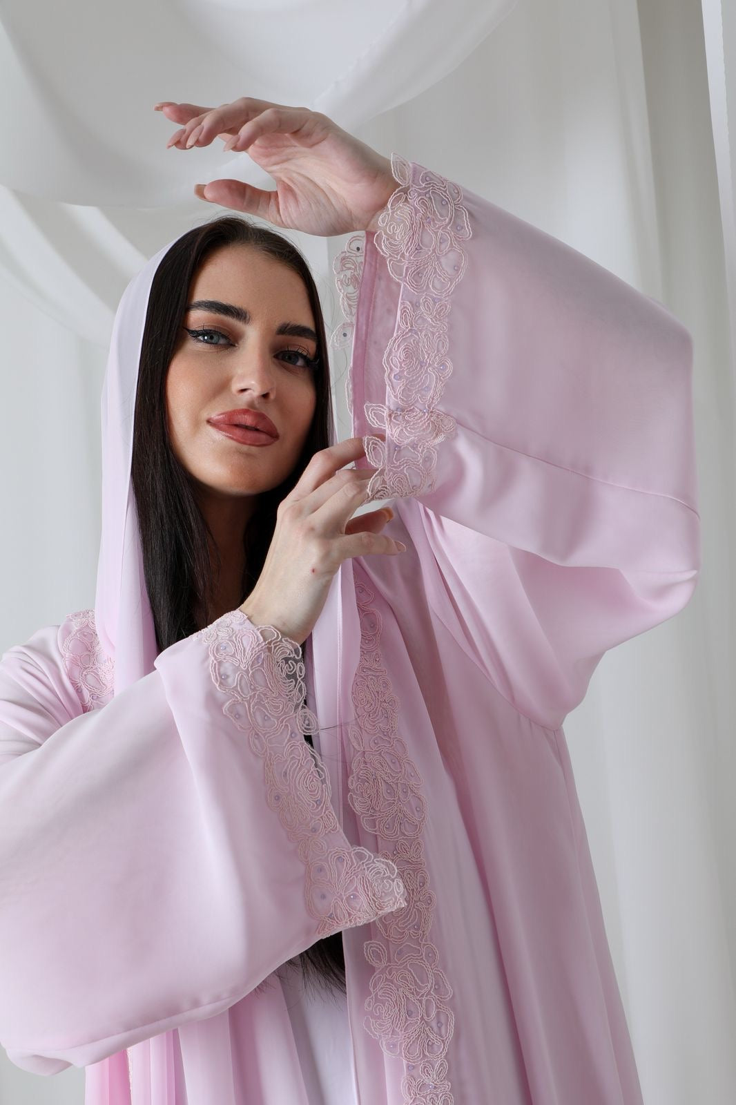 Nour Abaya in Pink